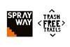 Sprayway Trash Free Trails Logos