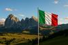 Italy tourism Dolomites