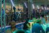 Cycling Beyond took place inside Bianchi’s production facility