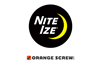 Nite Ize Orange Screw Logos