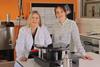 Dr Kelly Sheridan (left) and Dr Alana James, pictured in the FibRE Hub a