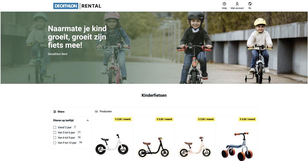 Decathlon Belgium introduces subscription service for kids’ bikes ...