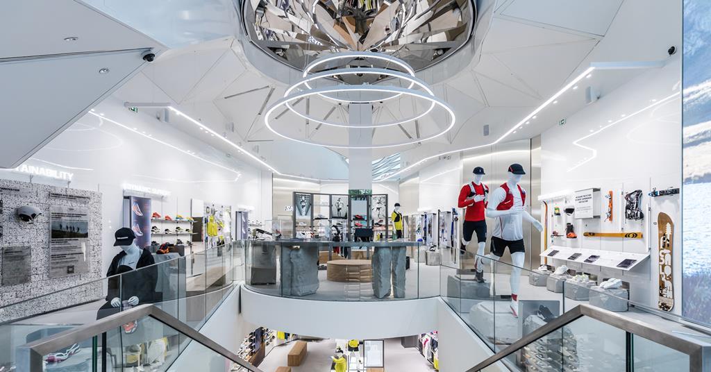 Salomon brand store sales