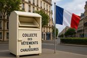 France Textile Recycling Bin AI