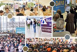 Trade shows and events collage