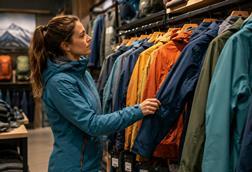 Woman in store