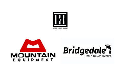 OSC - Mountain Equipment - Bridgedale Logos