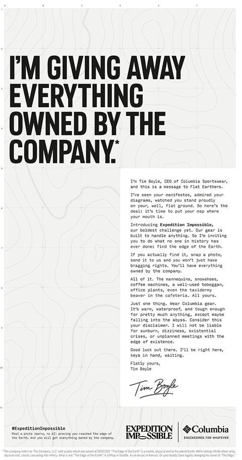 Expedition Impossible Ad