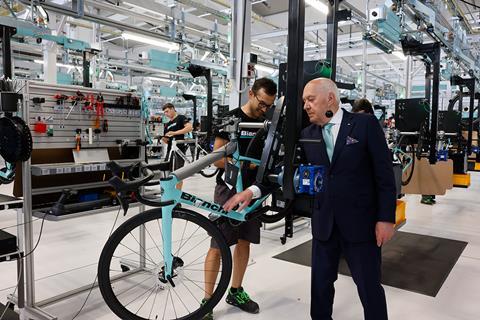 bianchi bicycle factory italy Bianchi opens new factory, new CEO since start of the year | Article