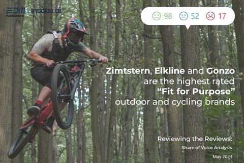 Consumers rate Zimtstern best for purpose in outdoor and cycling brand reviews